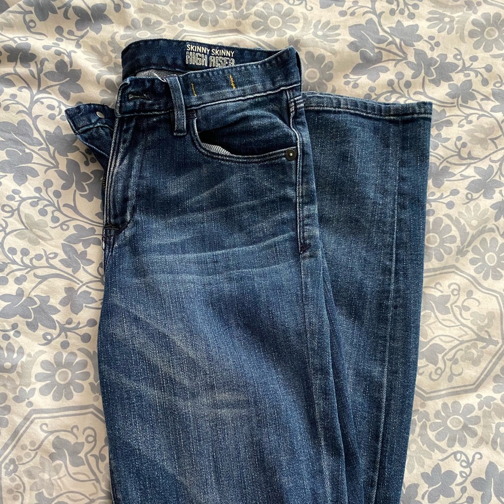 Madewell skinny skinny high riser jeans